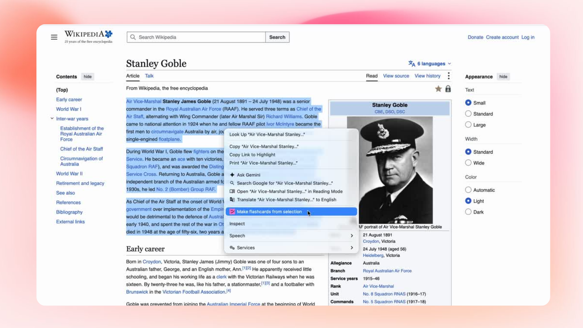 Lurna Browser Extension example