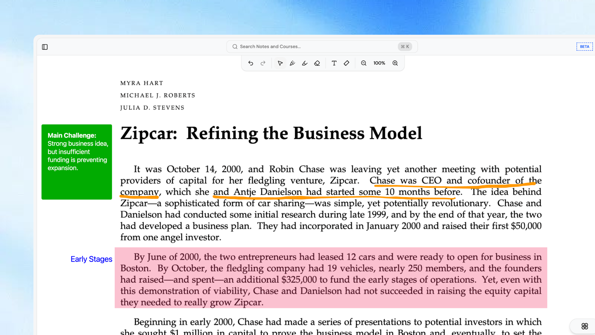 Lurna PDF Annotation example